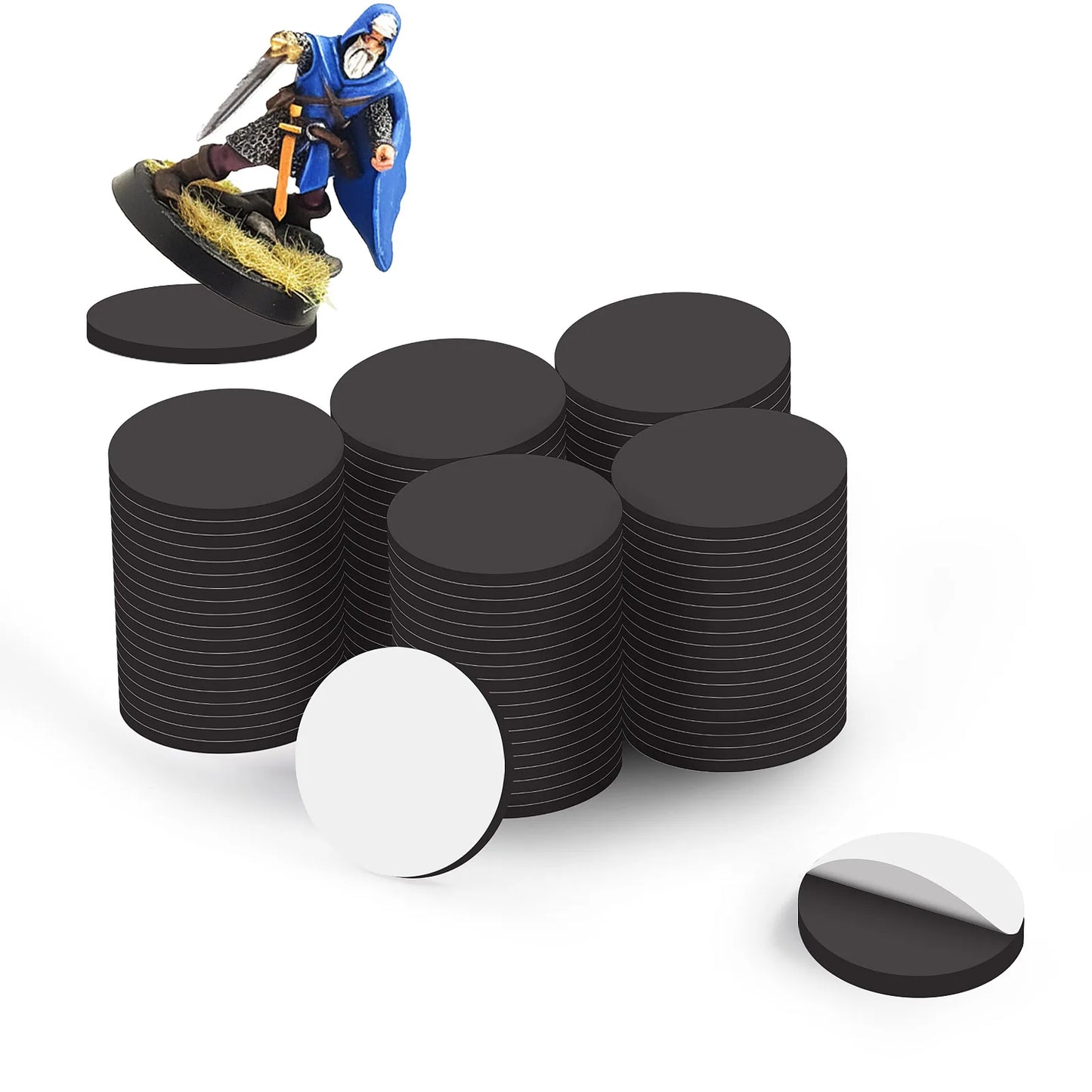 100 pcs Magnetic 25mm Bases